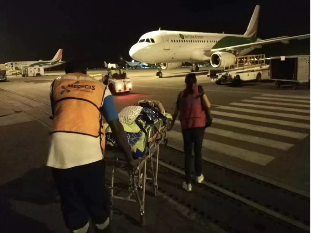 Cross-border medical transport