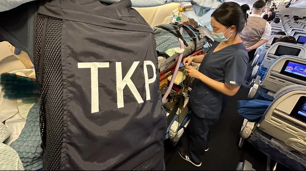 Brain Hemorrhage Patient Medical Repatriation