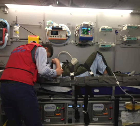 International medical transport