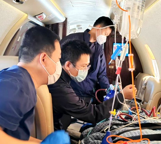 High-altitude medical evacuation