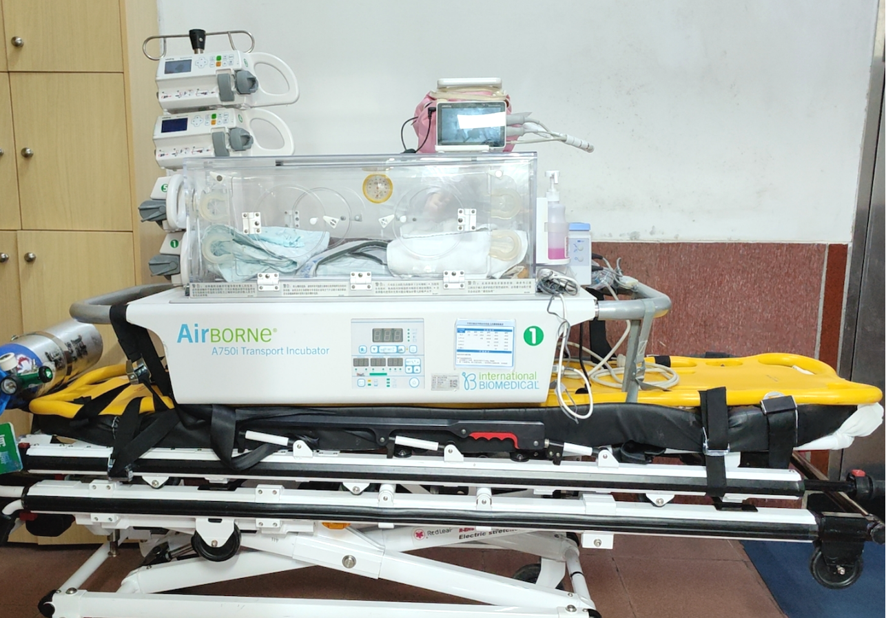 Medical evacuation for newborns
