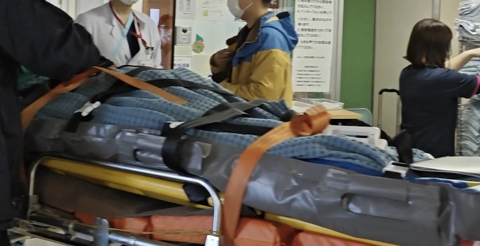 skiing accident medical evacuation