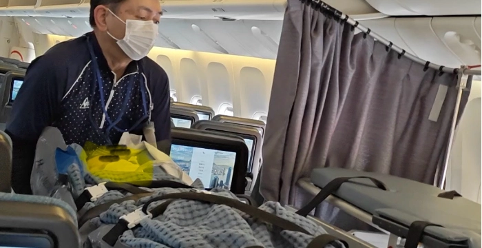 Medical evacuation Japan