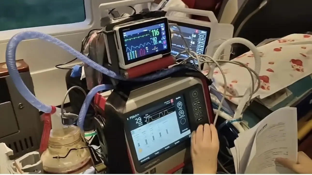 International pediatric transport