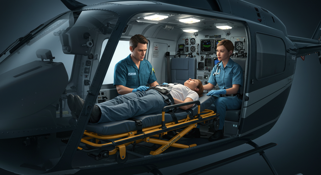 Is air medical transport safe