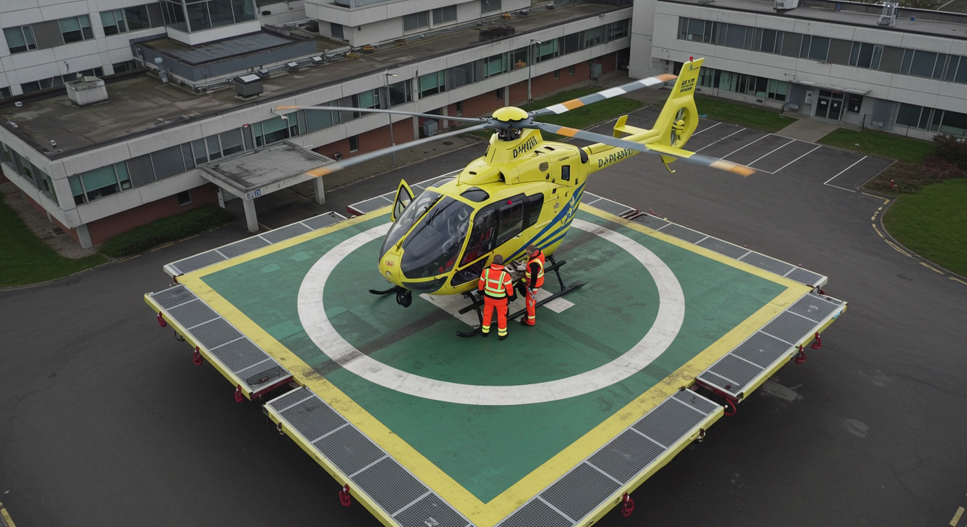What types of air ambulance are there?