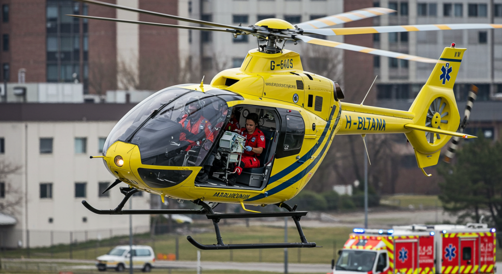 how to request an air ambulance